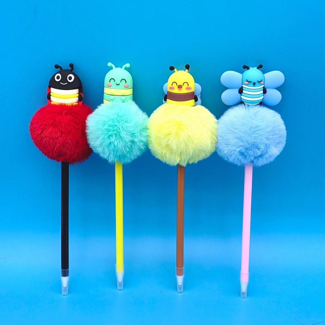 INSECTS POMPOM PEN